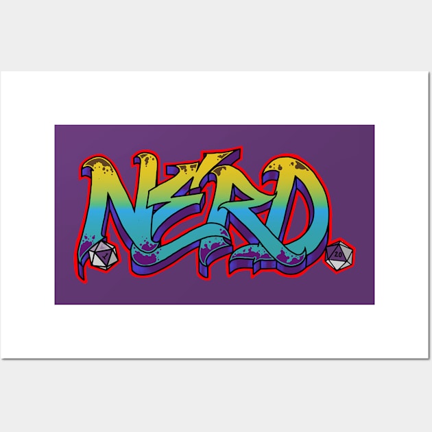 NERD Wall Art by bloodyjackyl